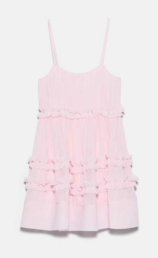 Producto DRESS WITH TULLE FRILLS 