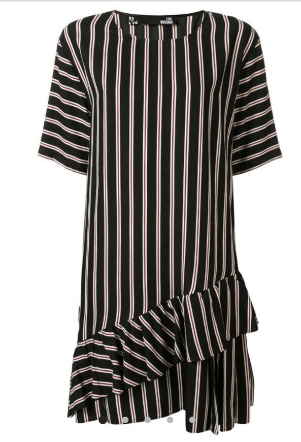 Product 
LOVE MOSCHINO
striped short-sleeve shift dress