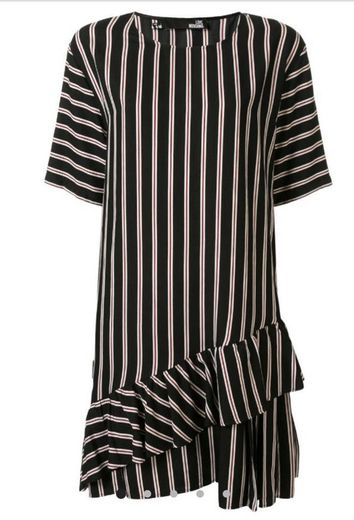 
LOVE MOSCHINO
striped short-sleeve shift dress