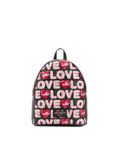 LOVE MOSCHINO
logo print backpack