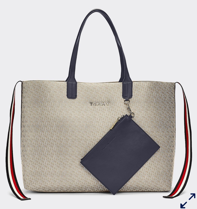 Product TOMMY ICONS TOTE-BAG MIT MONOGRAMM