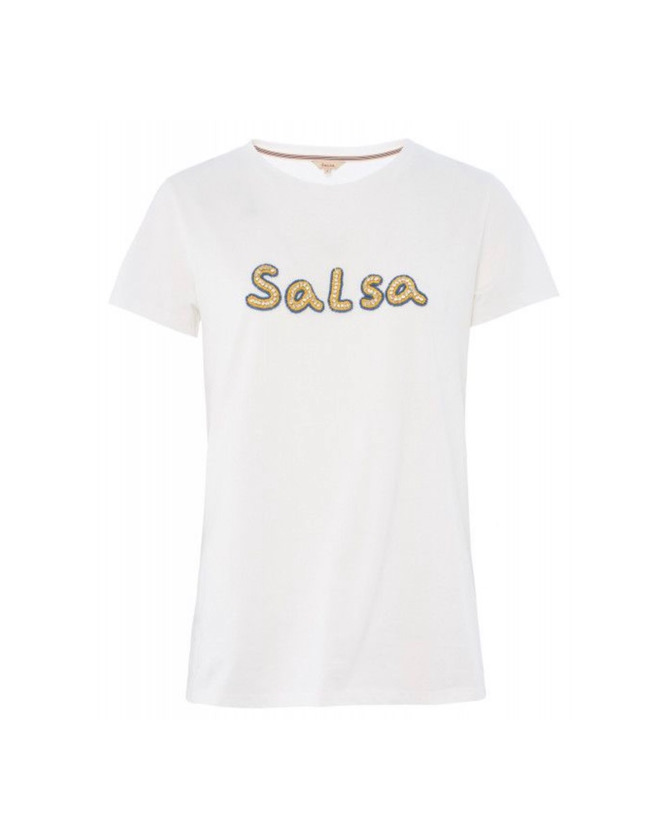 Product T-SHIRT BRANDING SALSA EM ALGODÃO COM MISSANGAS