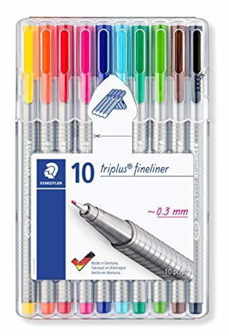 Social STAEDTLER 334 SB10 - Bolígrafo punta fina