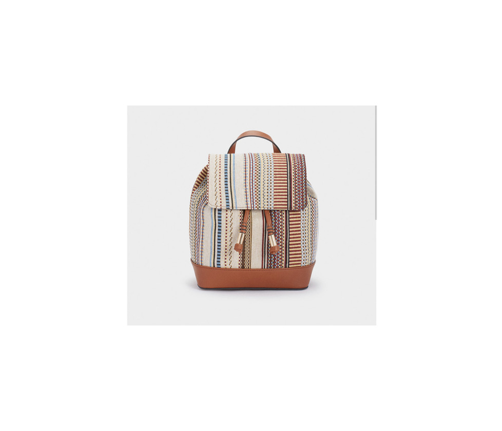 Social Mochila Tecido Multicolor