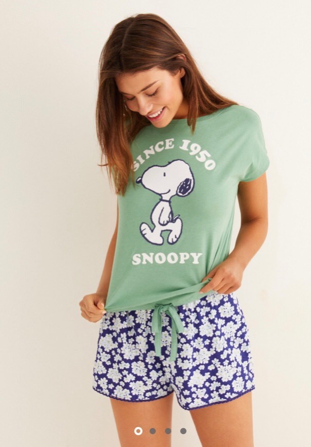 Product Pijama Curto Snoopy 