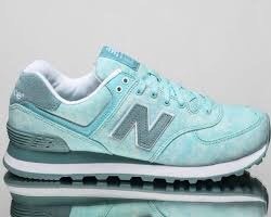 Fashion New Balance 574, Zapatillas Unisex Niños, Turquesa