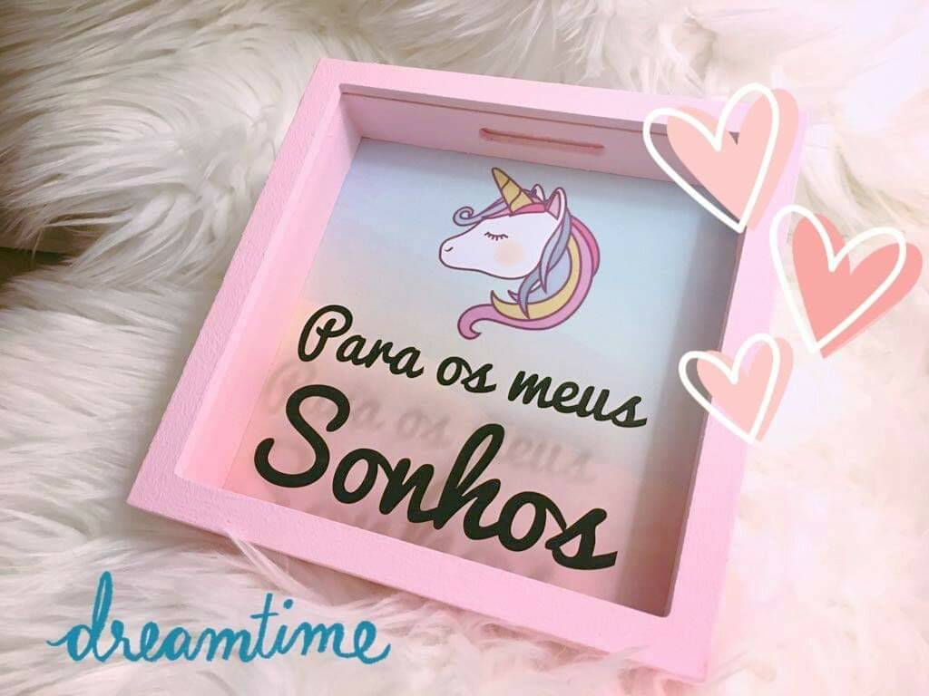 Moda Mealheiro Unicórnio 🦄