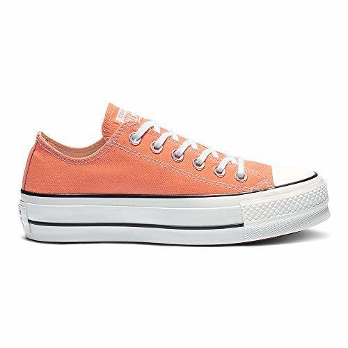 Social Converse Chuck Taylor All Stars, Zapatillas para Mujer, Marfil
