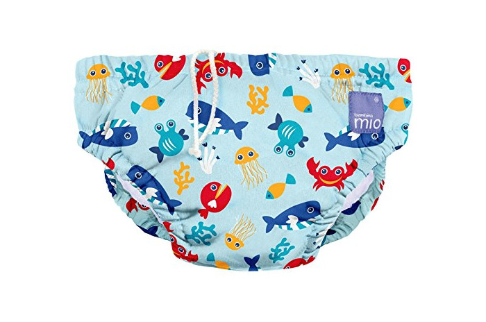 Productos Bambino Mio, pañal bañador, deep sea blue, grande