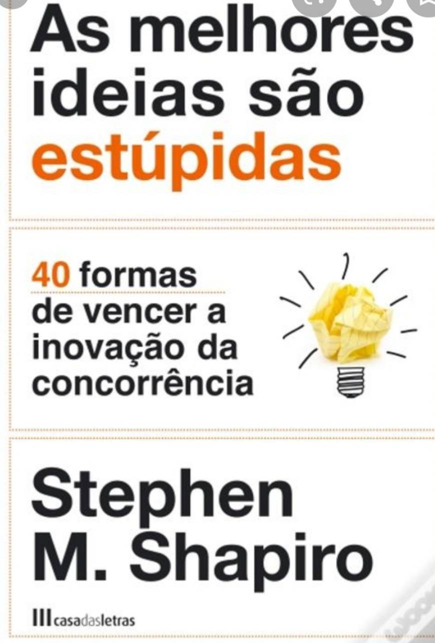 Book As melhores ideias são estúpidas 