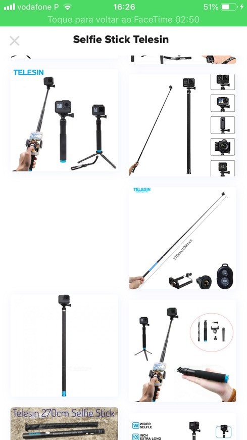 Fashion Selfie Stick Telesin 