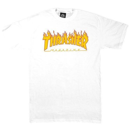 T-shirt thrasher flame 
