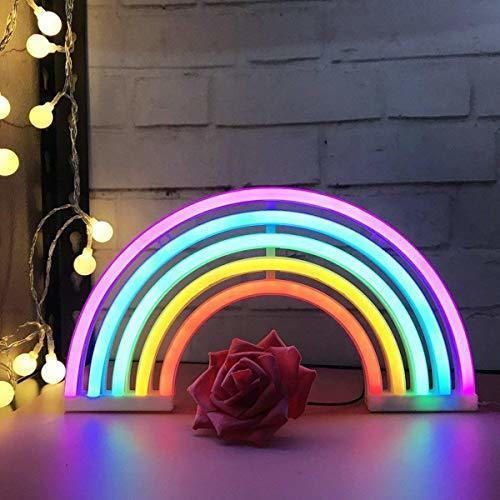 Rainbow LED Neon Lights Art Colorful Neon Lamp Lamp Night Indoor Wall
