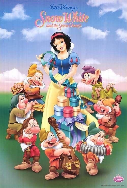 Fashion Snow White and The Seven Dwarfs 