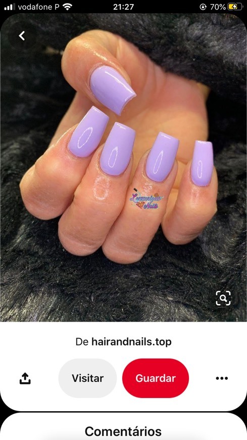 Fashion Purple nails