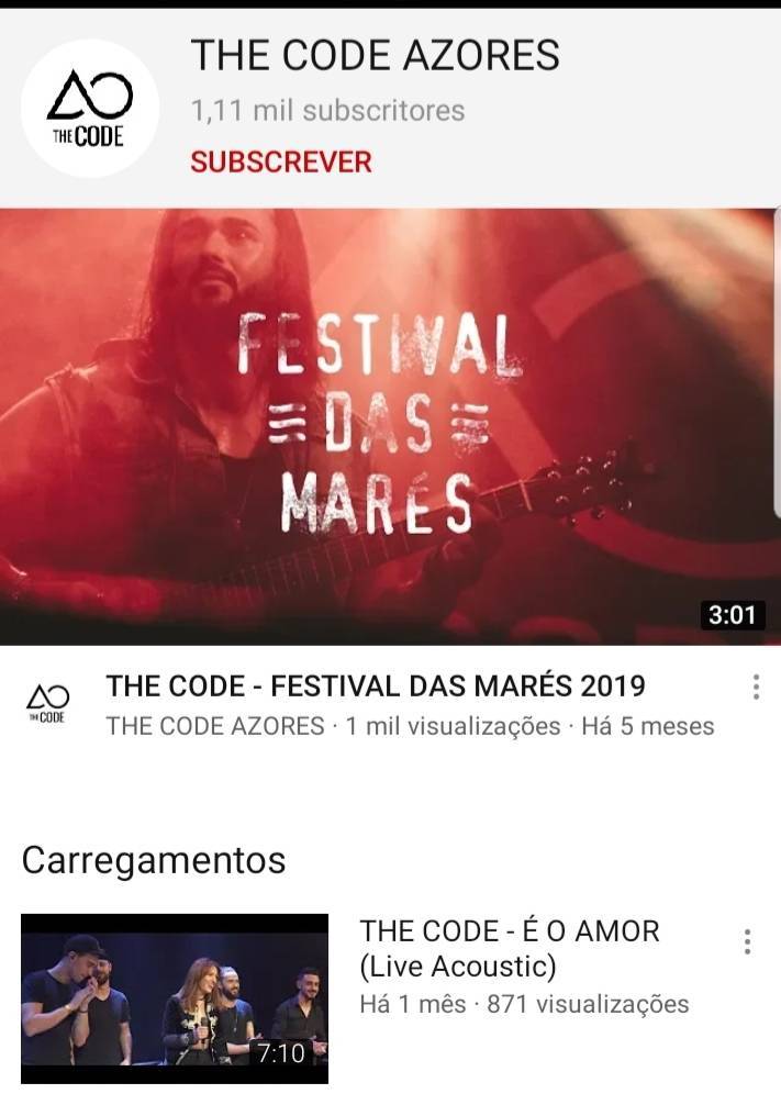 Canción The Code Azores