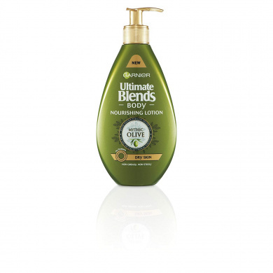 Beauty (400ml) - Garnier Ultimate Blends Olive Body Lotion Dry Skin