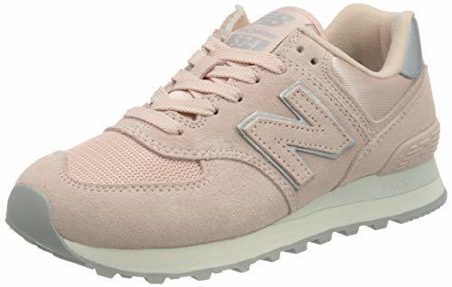 Fashion New Balance 574 Sateen Tab, Zapatillas para Mujer, Rosa