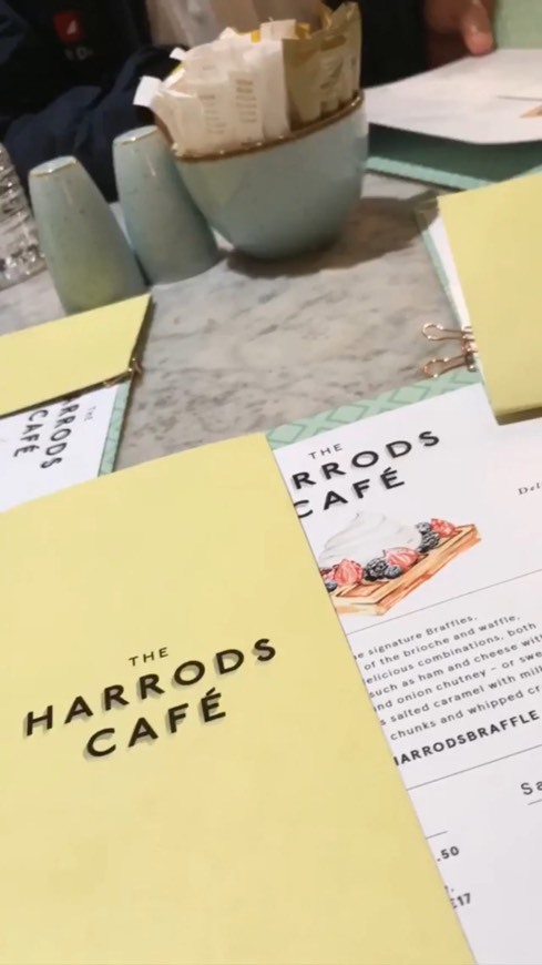 Restaurantes Harrods Cafe