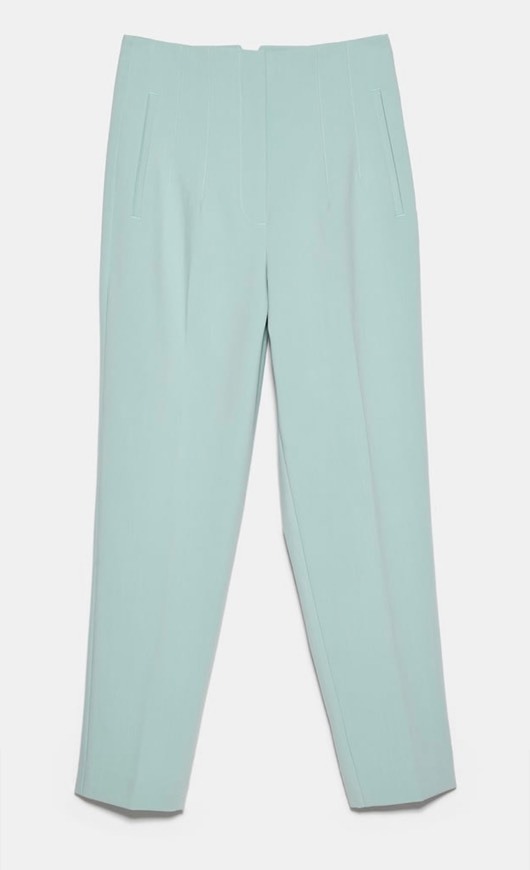 Social Calças de cintura subida 