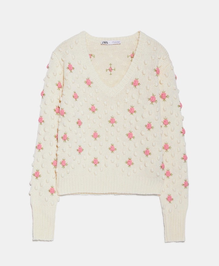 Social Sweater bolas e Flores