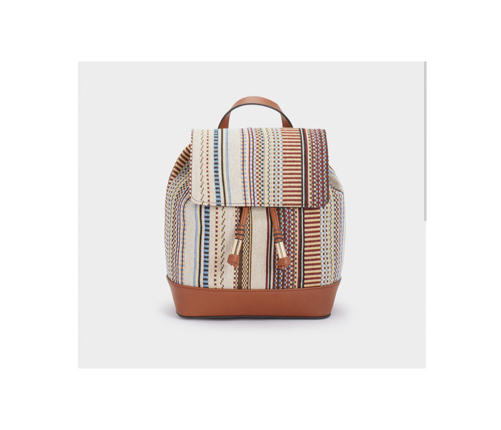 Social Mochila Tecido Multicolor