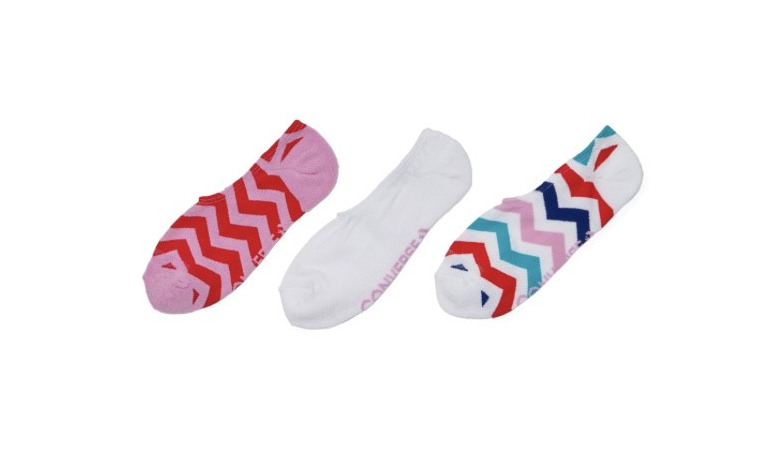 Producto Volt Multi Zig Zag Made For Chucks No-Show 3-Pack Socks