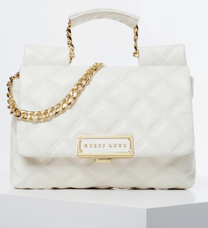 Social CORAL GENUINE LEATHER LUXE CROSSBODY b