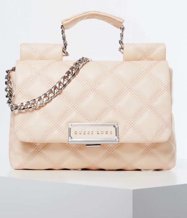 Social CORAL GENUINE LEATHER LUXE CROSSBODY p