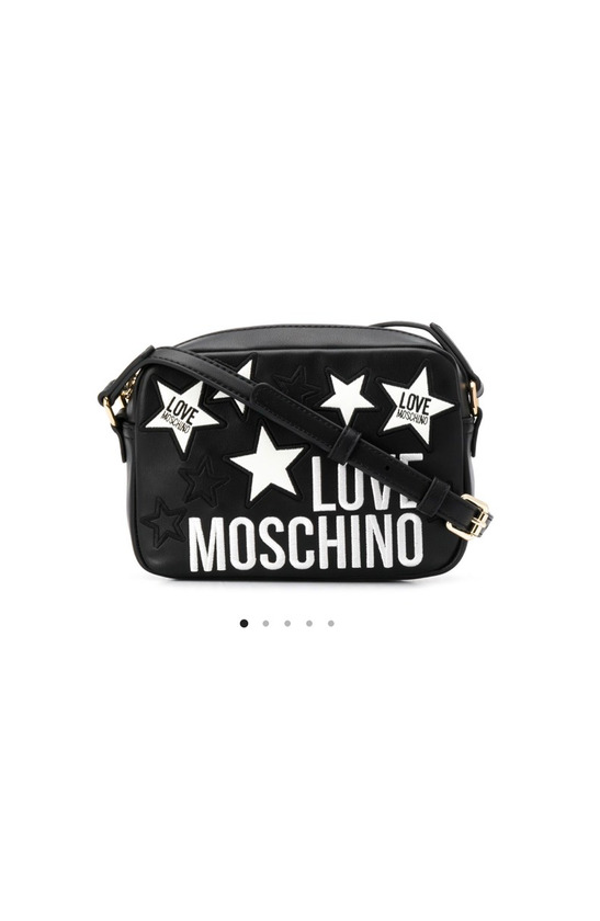 Producto LOVE MOSCHINO
embroidered-star patches shoulder bag