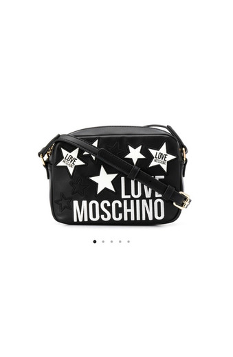 LOVE MOSCHINO
embroidered-star patches shoulder bag