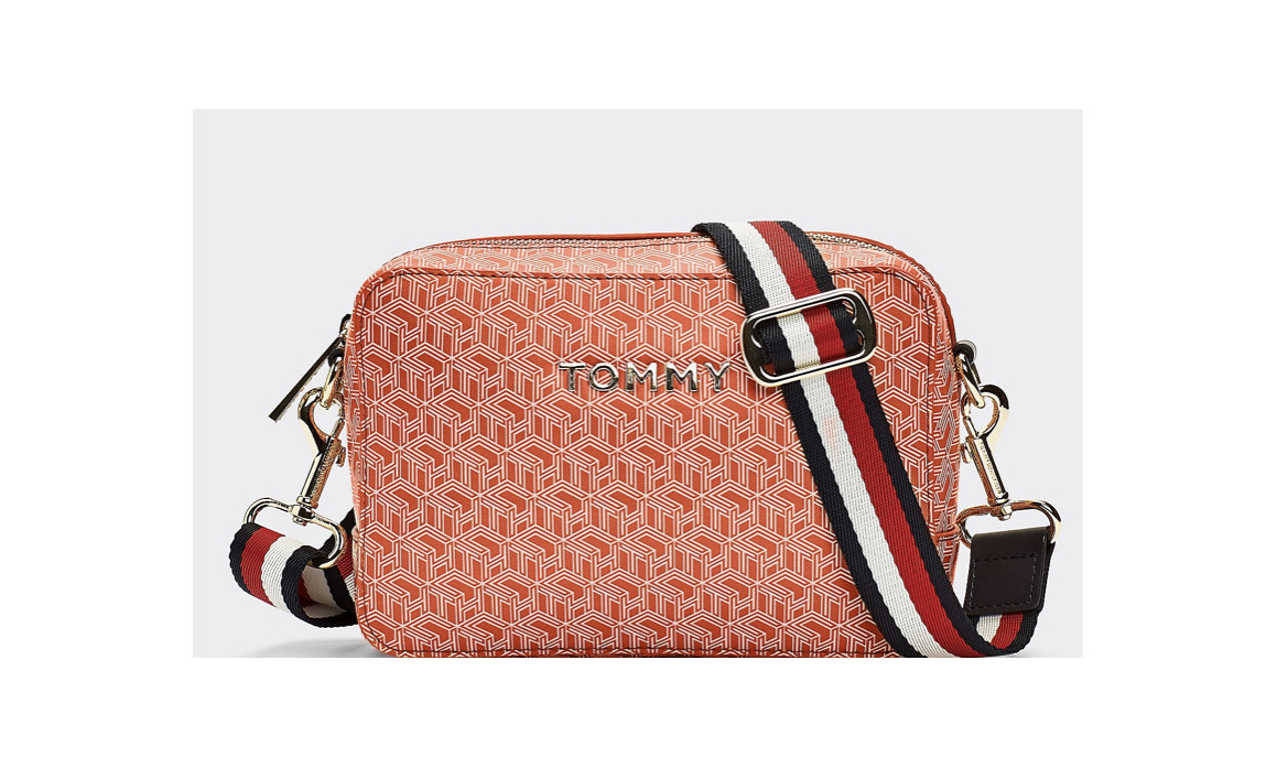 Social TOMMY ICONS MONOGRAM CAMERA BAG