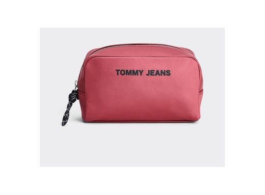 TOMMY JEANS NAUTICAL WASHBAG RED