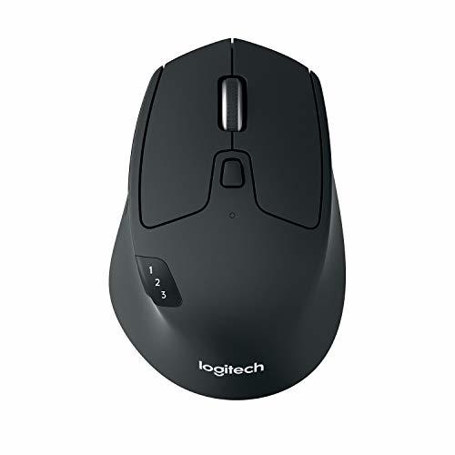 Place Logitech M720 Triathlon Wireless Mouse/Bluetooth Mouse for Windows and Mac - Black