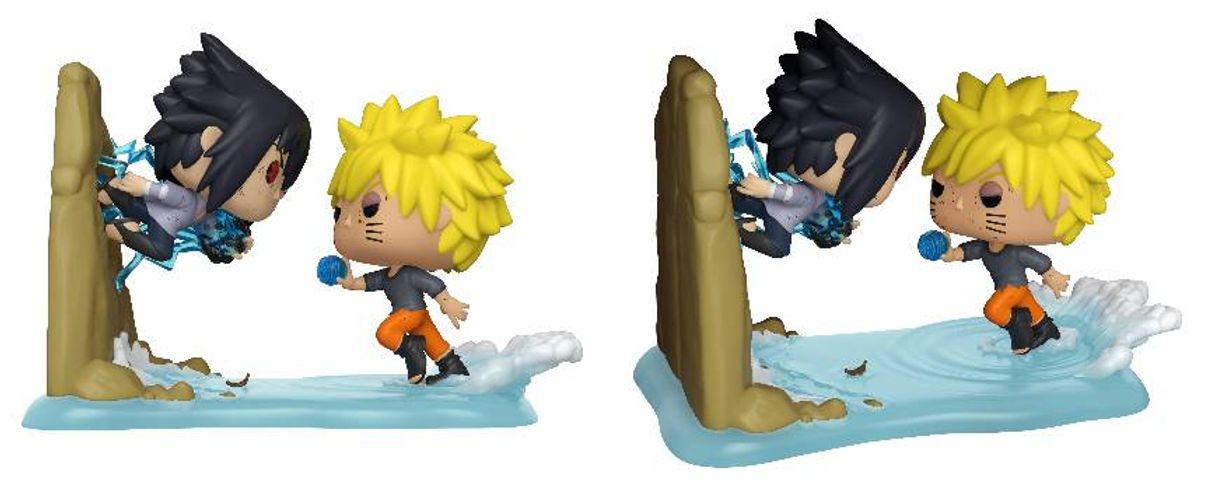 Fashion Funko Pop Naruto vs Sasuke