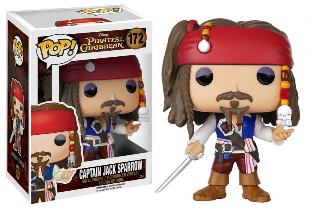 Moda Funko Pop! Jack Sparrow Figura de Vinilo, colección de Pop, seria ...