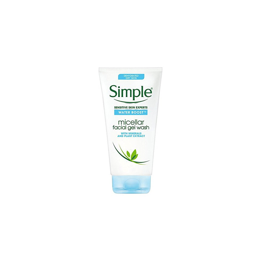 Belleza Simple agua Boost Micellar Gel Facial Lavado 148 ml