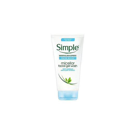 Simple agua Boost Micellar Gel Facial Lavado 148 ml