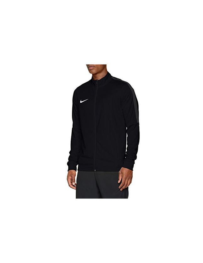 Fitness Nike Men's Dry Academy 18 - Chaqueta de futbol para hombre, Negro