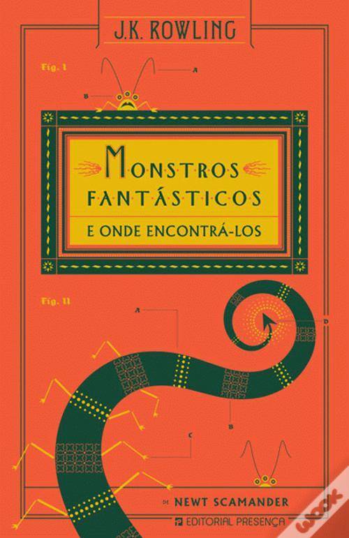 Libro Monstros Fantásticos e Onde Encontrá-los