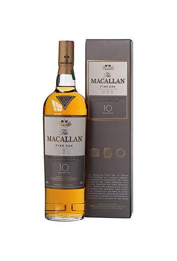 MACALLAN 10 Year Old Fine Oak Speyside Malt Whisky 70cl Bottle