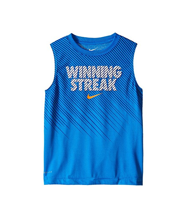 Product nik Nike Little Boys 'Graphic-Print Buena racha Tank Top, Azul