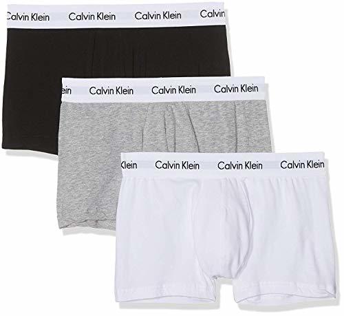 Fashion Calvin Klein 0000U2662G - Bóxer para hombre, color blanco