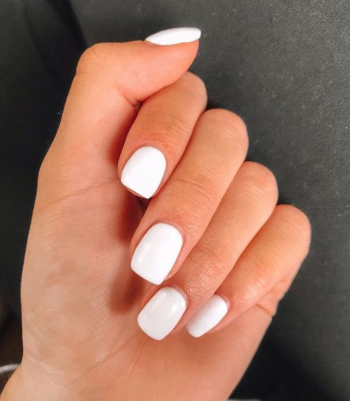 Fashion White nails