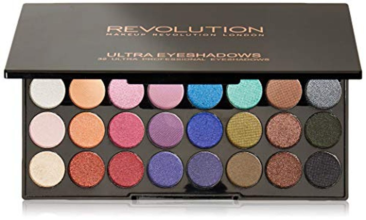 Social Maquillaje Revolution - Paleta de sombra de ojos Mermaids Forever con 32
