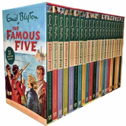 Libro Famous Five 21 Book Complete Classic Edition Gift Set