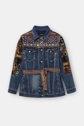 Parka de gangs bordada | Desigual