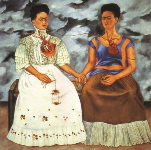 The Two Fridas, 1939 by Frida Kahlo