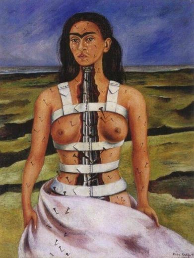 The Broken Column, 1944 by Frida Kahlo