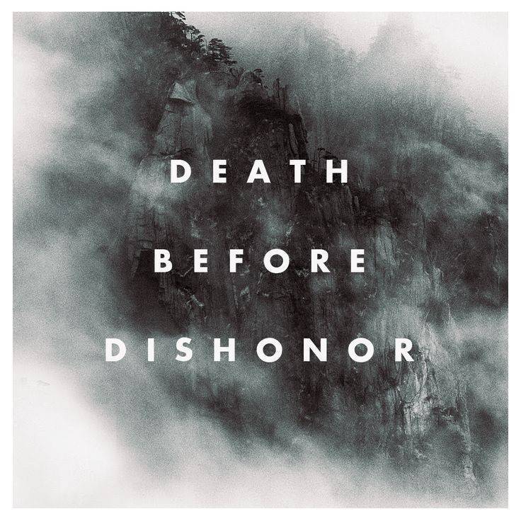 Fashion Death Before Dishonor 